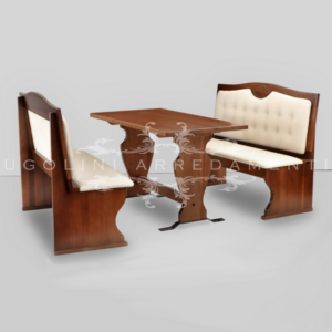 Set tavolo panche Classico -Fiore 050-panoramica