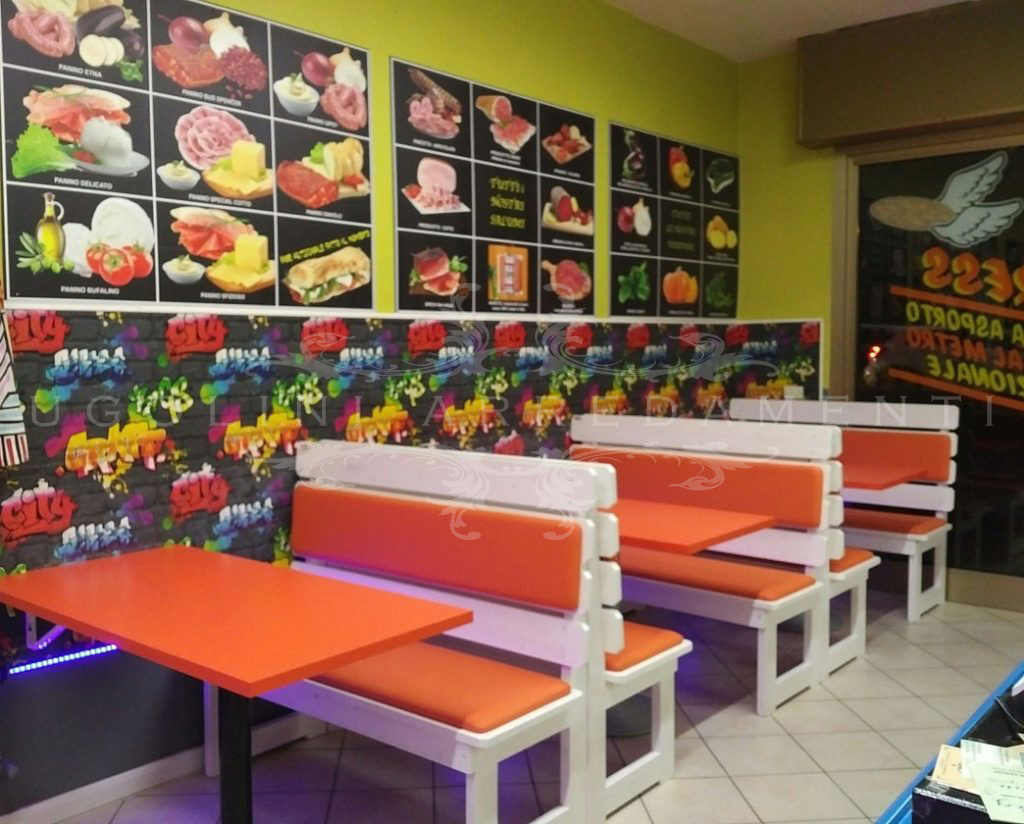 Realizzazione per FAST FOOD - Modena - Art. 20