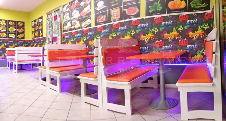 Realizzazione per FAST FOOD – Modena – Art. 205 Realizzazione per FAST FOOD - Modena - Art. 205
