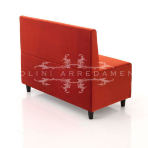 Set tavolo panche Moderno-Velvet 290-particolare retro