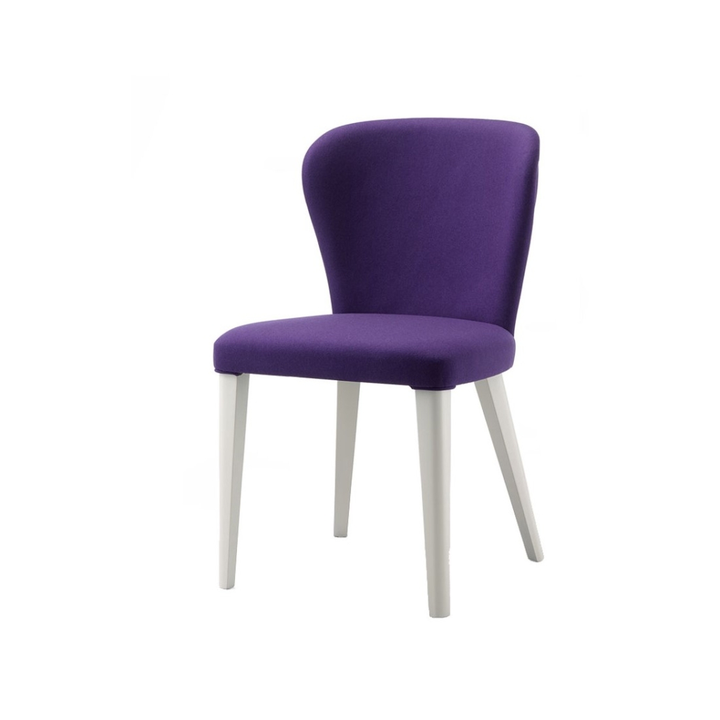 Sedia Violetta imbottita