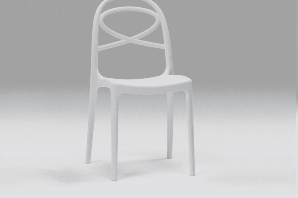 Sedie e Sgabelli - Sedia Luna bianco polpropilene - Moderno