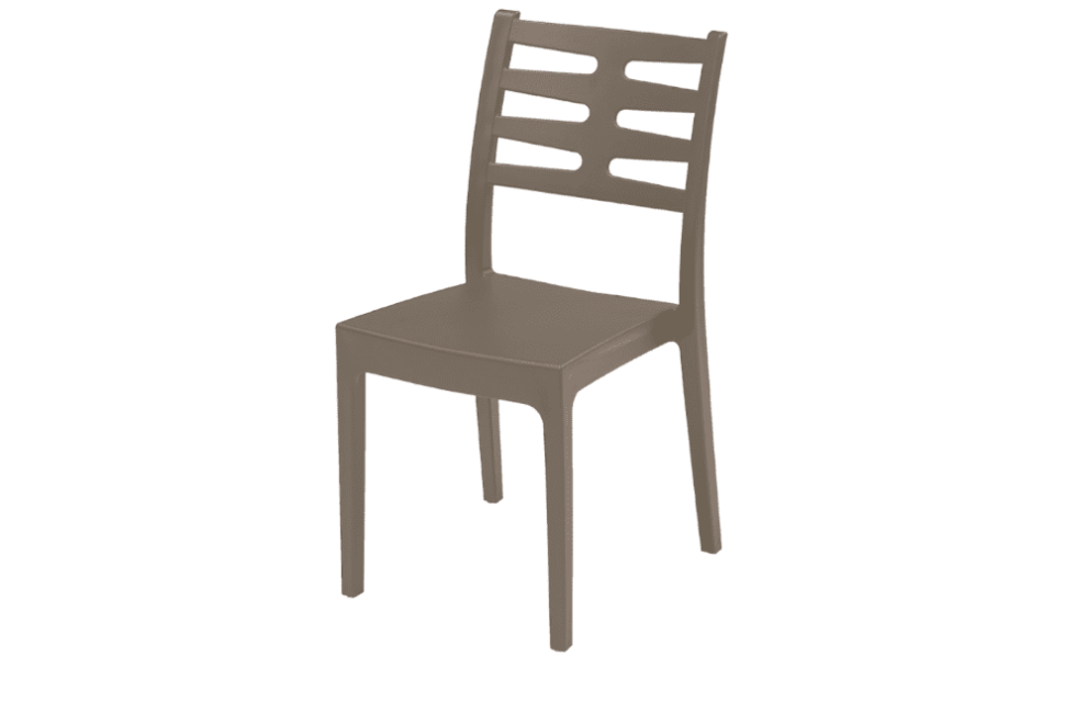 Sedie e Sgabelli - Sedia Venere Tortora polipropilene - Moderno