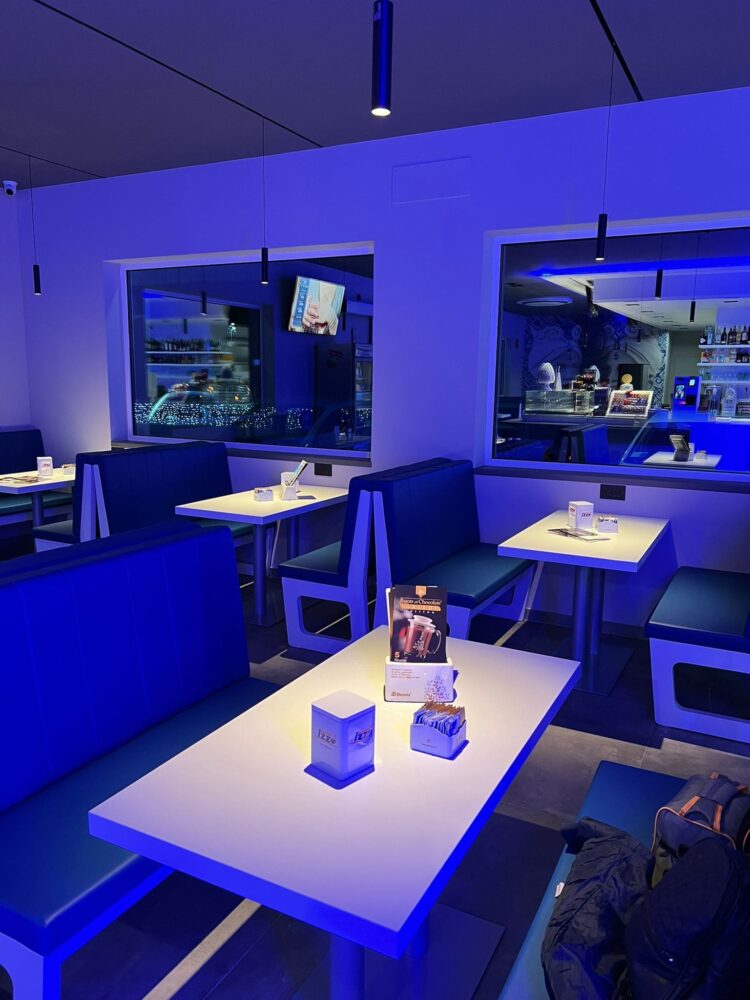 Realizzazione per BAR – Barcellona Pozzo di Gotto (Messina) – Design Art. 140 – dettaglio Realizzazione per BAR – Barcellona Pozzo di Gotto (Messina) – Design Art. 140 - dettaglio