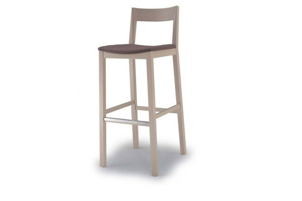 Sgabello Alto Tenerife - legno moderno